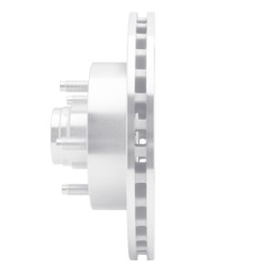 Ford Ranger Brake Rotor (1) - Front Right - R1 Concepts - Drilled & Slotted - Silver - `98-`02